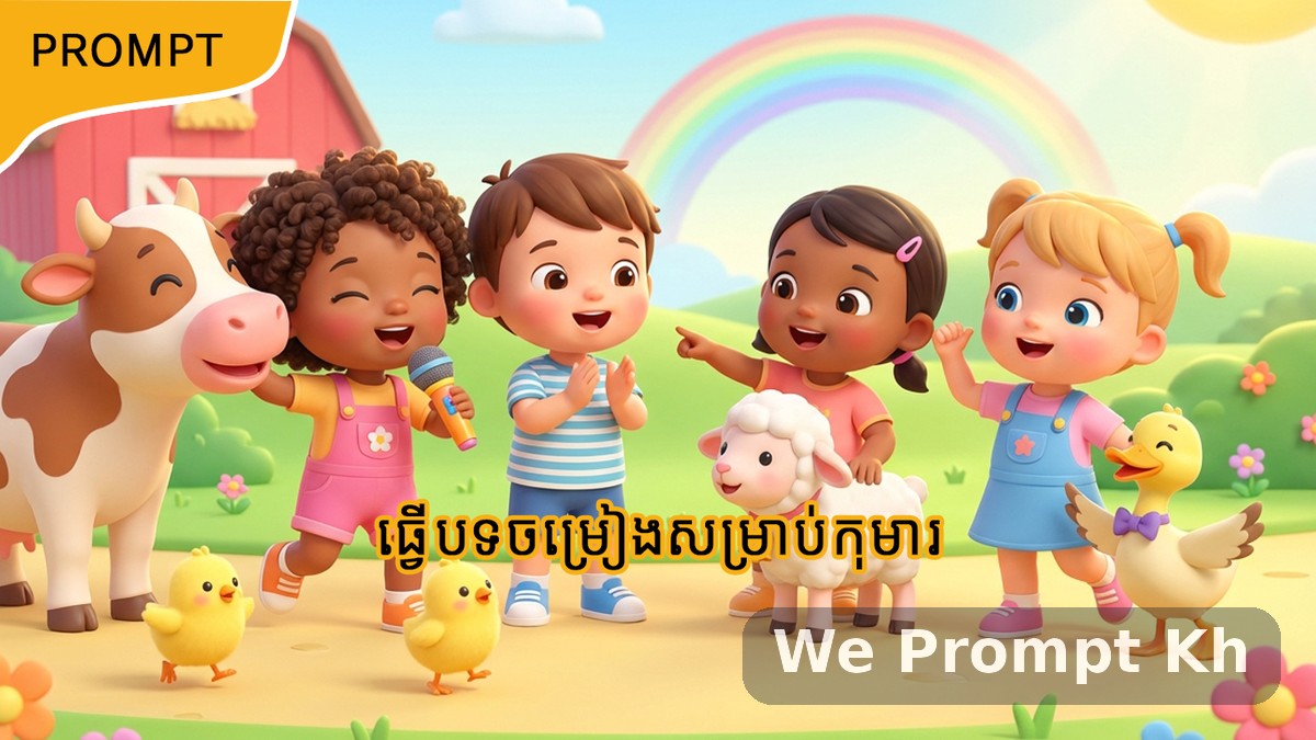 Kid Music Master Prompt for AI Nursery Rhyme Videos