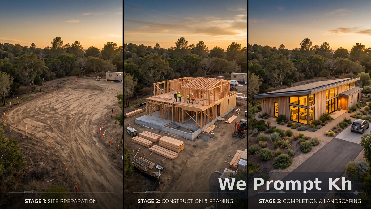AI Video Workflow: The Drone-View Architectural Construction Pipeline