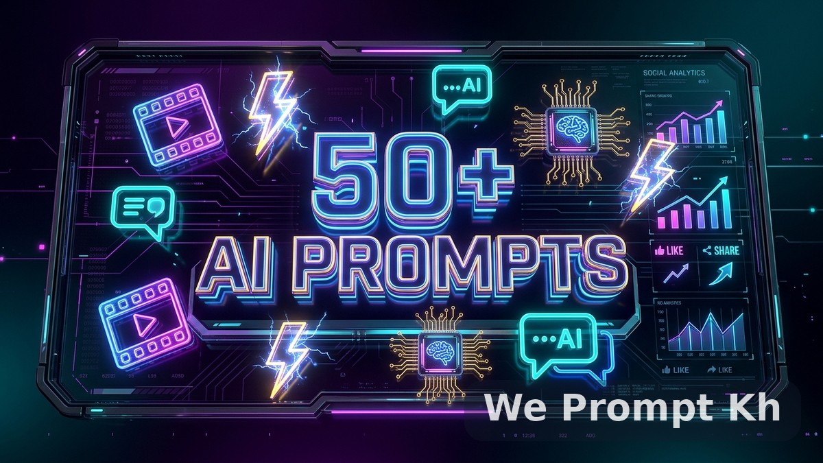 Top 50+ Practical AI Prompts for Content Creators, Marketers, and Video Editors (2026)
